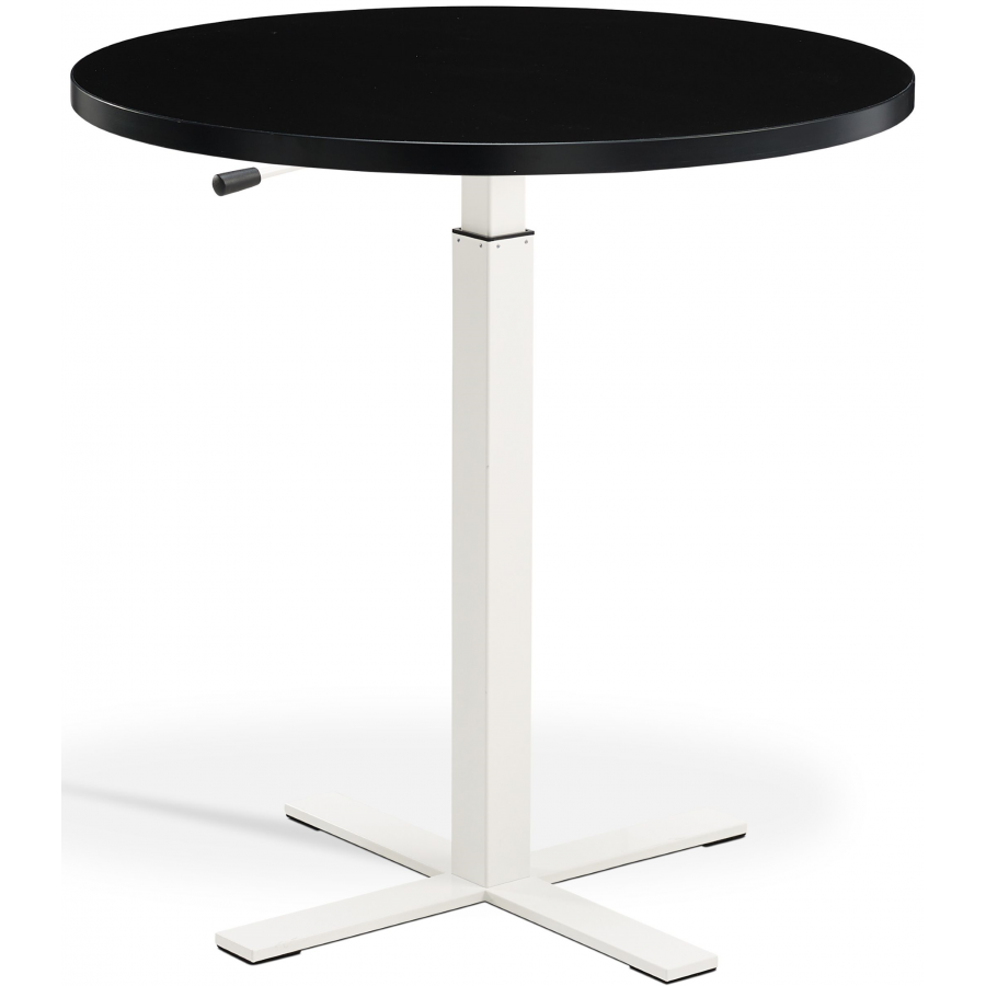 Boost Gas Lift Single Leg Table for Round Tops